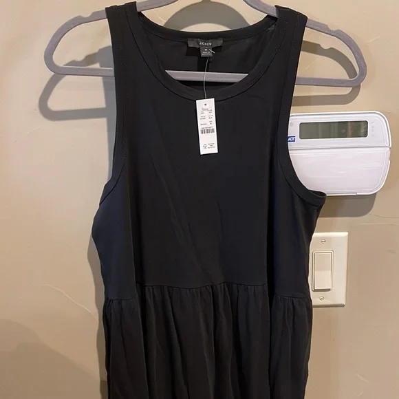 Nwt black Jcrew knit dress M - Picture 3 of 5